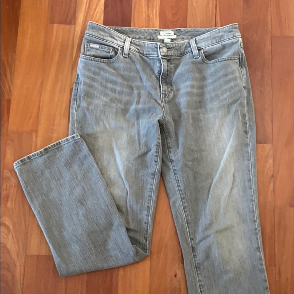 L.L.Bean Gray Pants Women size 8